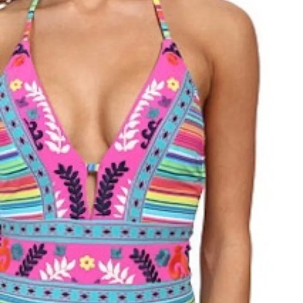 Nanette Lepore Goddess One Piece & Tunic Cover Up 2 Pc Set